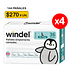 Windel L (10-15kg) 144 uds