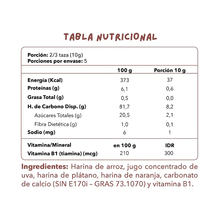 Puffs Orgánicos Plátano Naranja 50g Zazu Foods 2