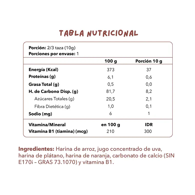 Puffs Orgánicos Plátano Naranja 10g Zazu Foods 2