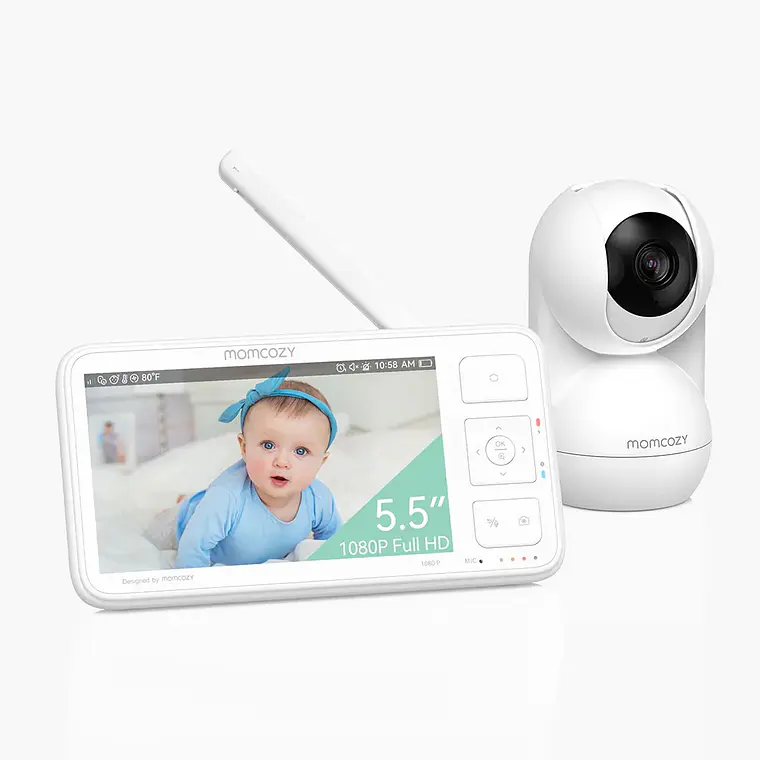 Monitor de Bebé Momcozy 1080P Full HD 1