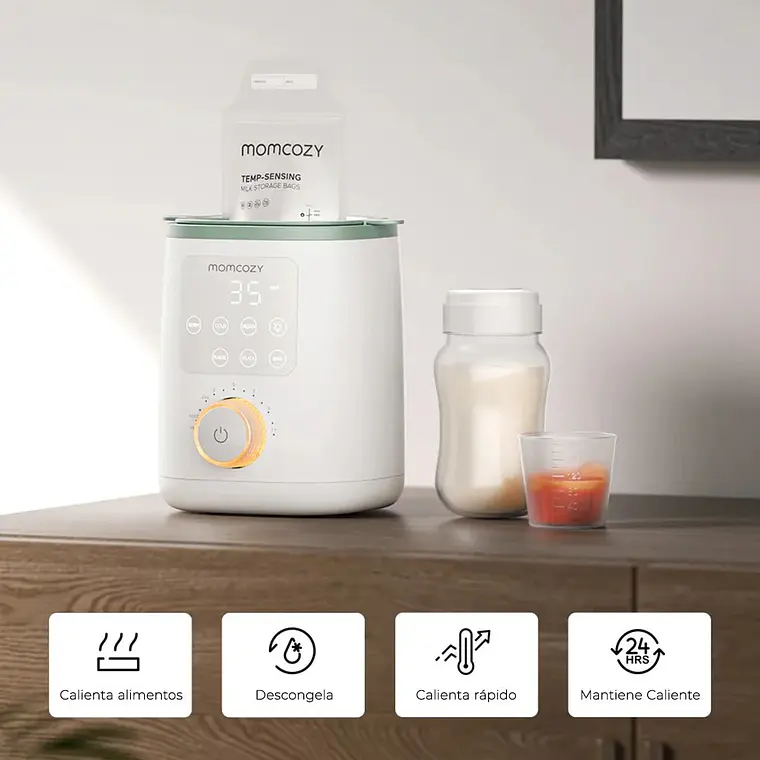 Calentador de Biberones Nutri Smart Momcozy 2