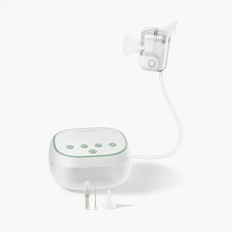 Aspirador Nasal Eléctrico 2 en 1 Momcozy BreezyClear Pro 1