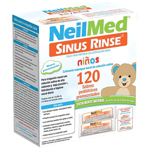 Sinus Rinse Pediátrico Recarga x120 Sachets NeilMed