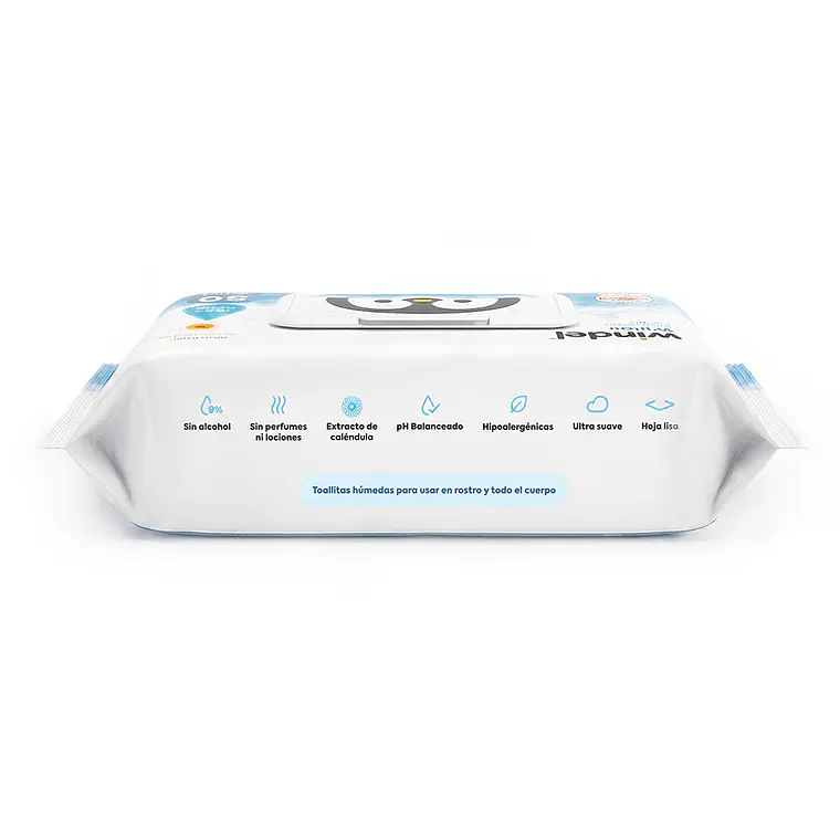 Toallitas Húmedas Windel Wipes Caja 12x80 | 99,9% Agua 5