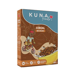 Cereal Infantil Cacao Kuna Foods 280g