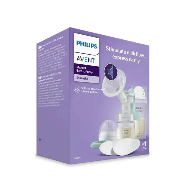 Set Extractor Manual Avent con Bolsa + Absorvente 1