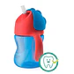 Vaso con Bombilla Flexible Philips Avent Dino Rojo 200 ml - Miniatura 1