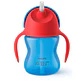 Vaso con Bombilla Flexible Philips Avent Dino Rojo 200 ml - Miniatura 2