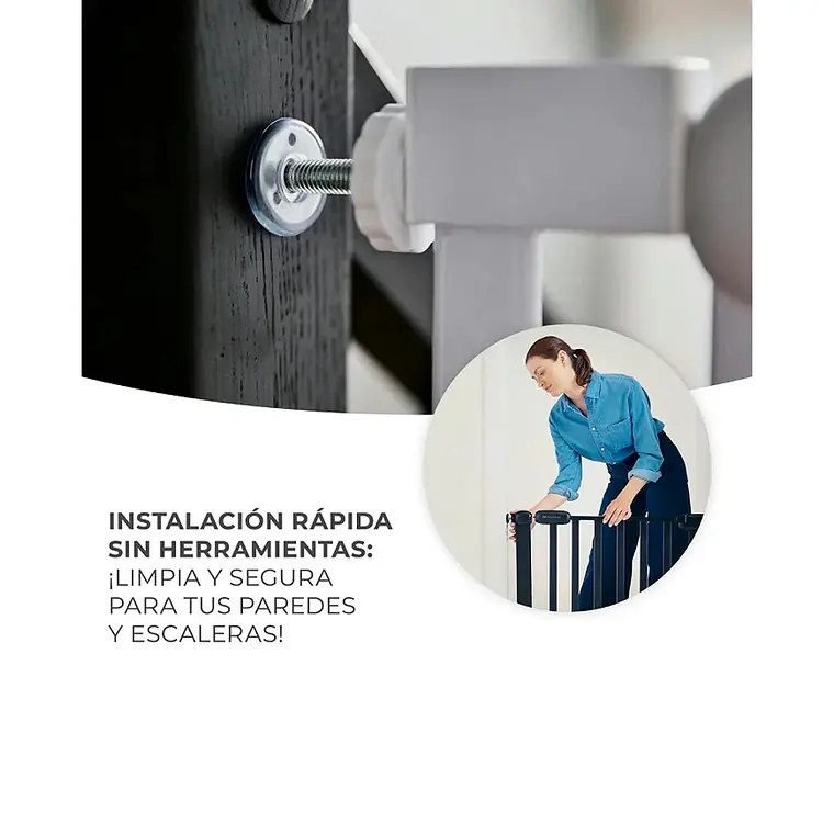 Puerta de Seguridad Lock & Go Kinderkraft 6