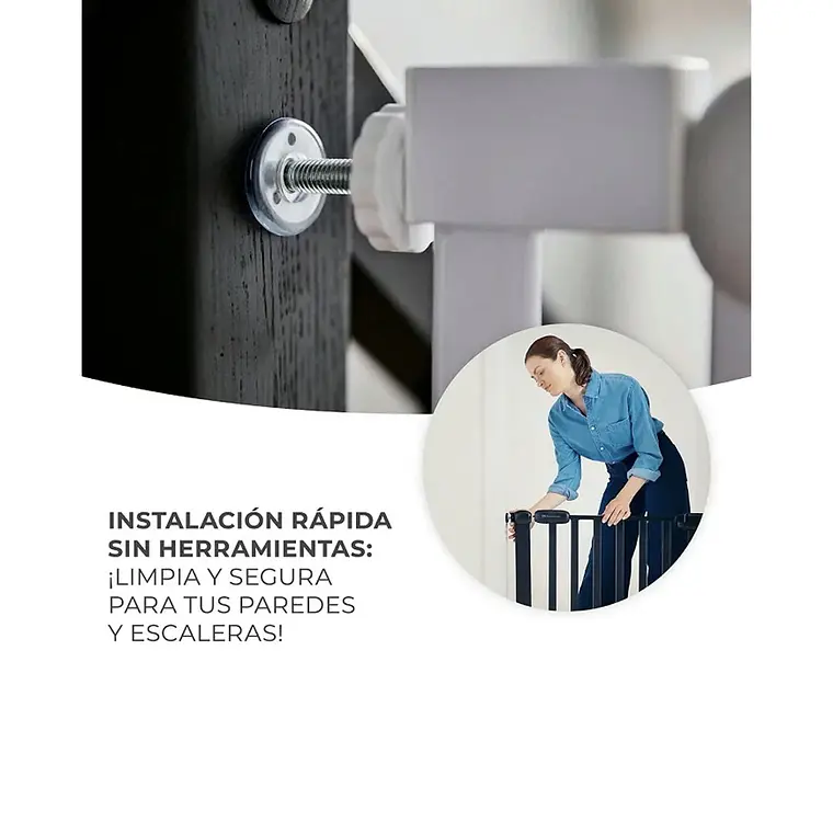 Puerta de Seguridad Lock & Go Kinderkraft 8