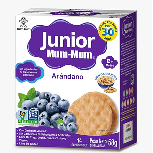 Junior Mum-Mum Arándano 58gr