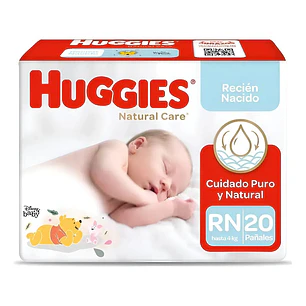Huggies Natural Care RN 20 Unidades