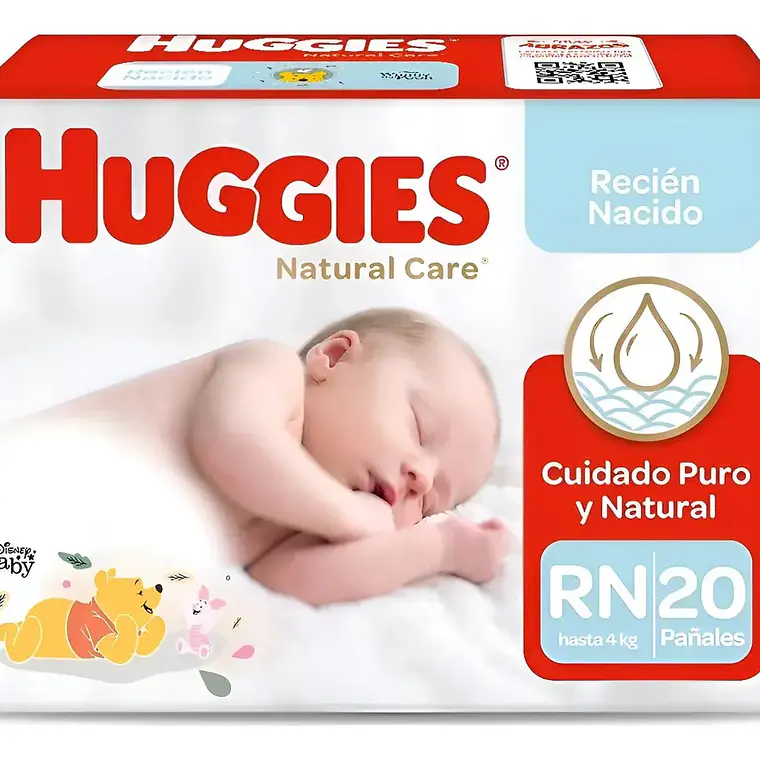 Huggies Natural Care RN 20 Unidades 1