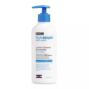 Crema emoliente Piel atópica Nutratopic Pro-AMP 400ml ISDIN