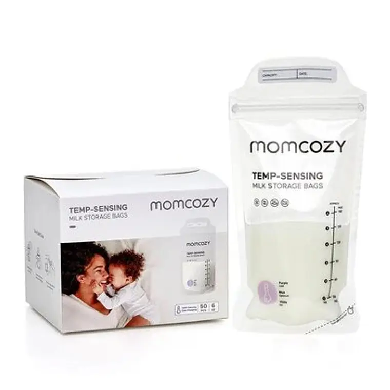 Bolsa para almacenar leche materna x 50 unidades momcozy 1