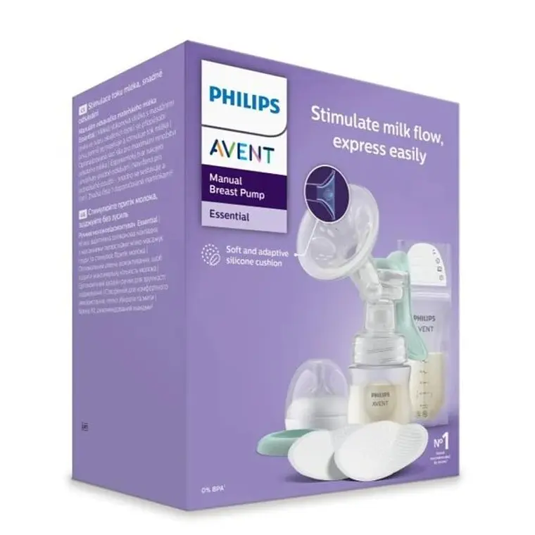 Extractor de Leche Manual Giftset Avent 1