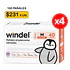 Windel M (6–11 kg) 160 uds.