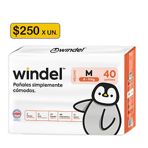 Windel M (6-11kg) 40 uds
