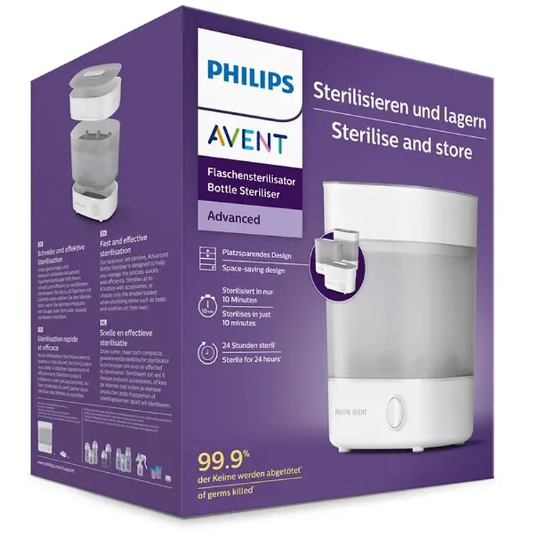 Esterilizador Eléctrico Avent 1