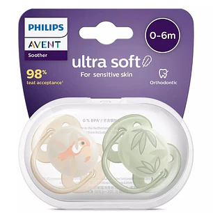 Chupete ultra soft avent 0-6m