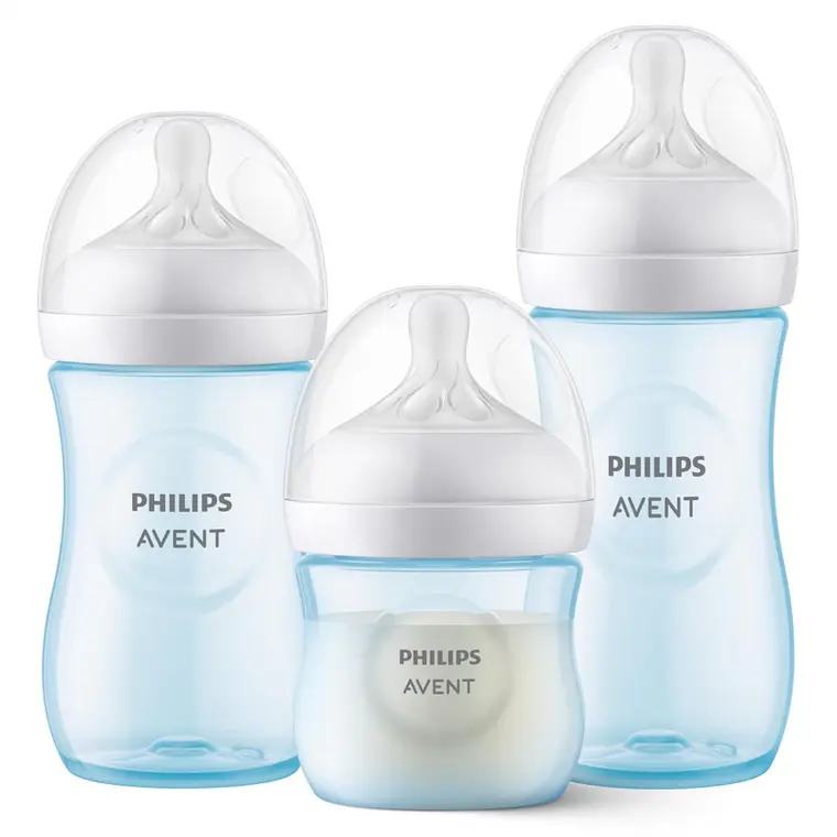 Set 3 Mamaderas Avent Natural Response Azul 2