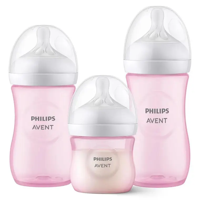 Set 3 Mamaderas Avent Natural Response Rosa 2