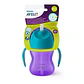 Vaso con Bombilla Flexible de 200 ML Dino Niña Avent - Miniatura 1