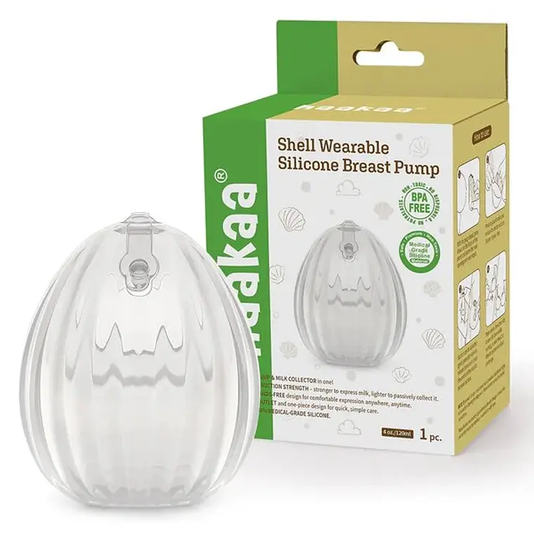 Shell Recolectora de Leche Materna 120 ml Haakaa 1