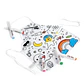 Delantal de arte Colour Me - Miniatura 1
