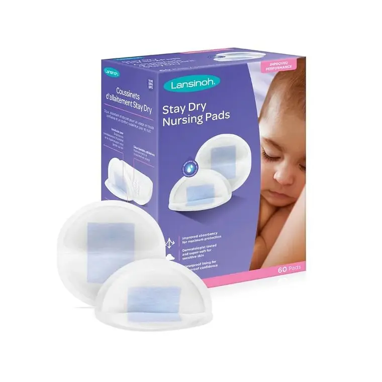 Absorbente de leche desechable Stay Dry 60 unid Lansinoh 1