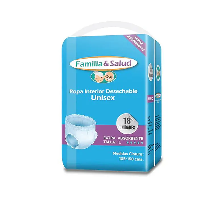 Pañal Adulto Familia y Salud Pants L - 18 Unidades 1