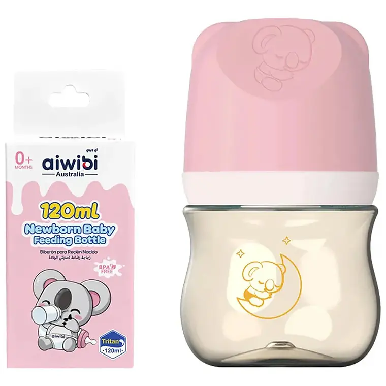 Mamadera Antigases para bebés 120 ml Aiwibi 1