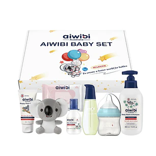 Set Del Recién Nacido Celeste Aiwibi 