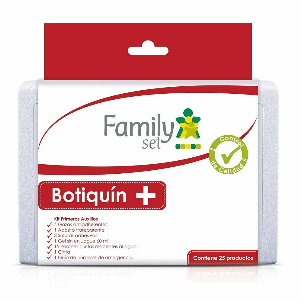 Botiquin Family Set 25 articulos 