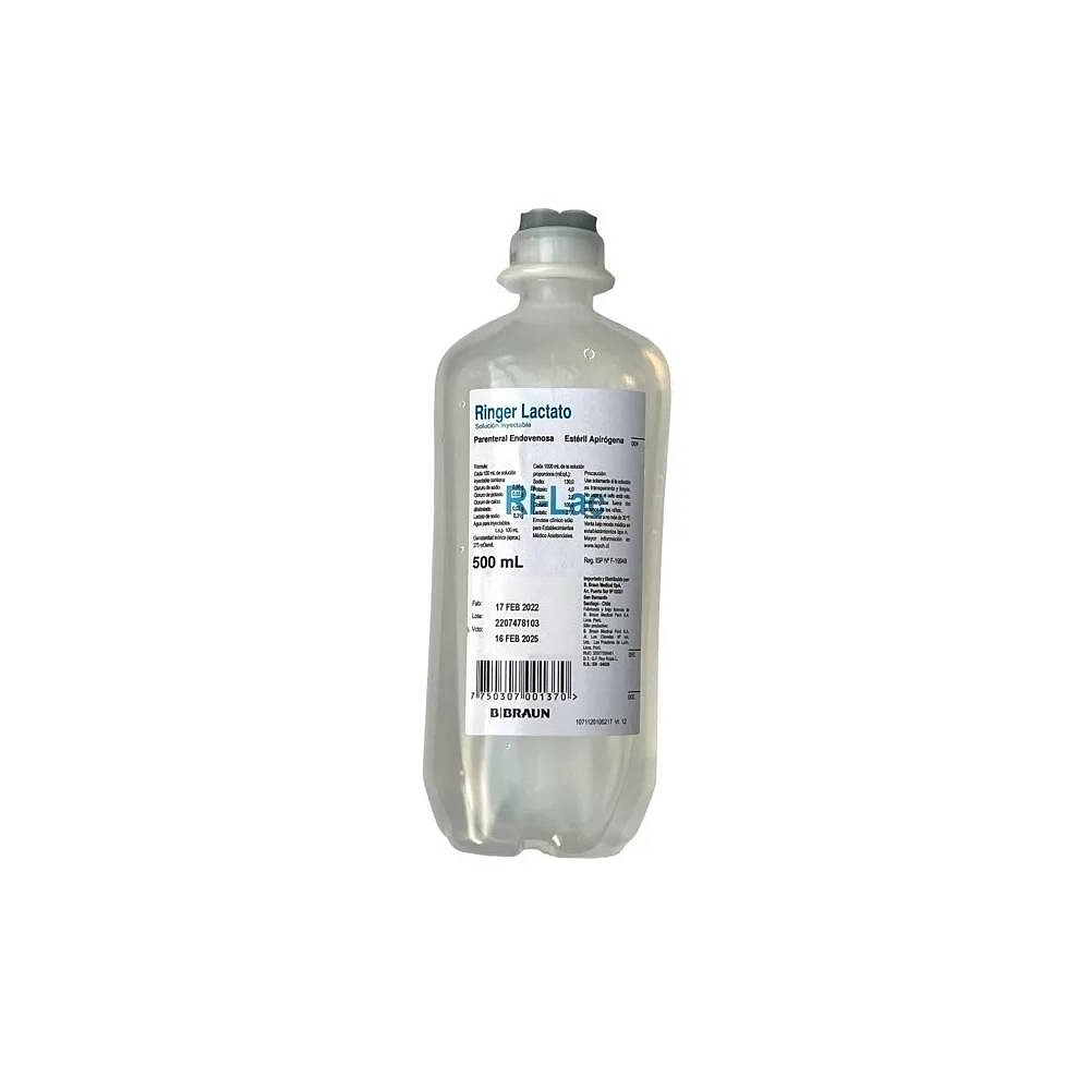 Suero Ringer Lactato 500 ml BBraun