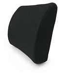 Cojin Lumbar Viscoelastico Negro 