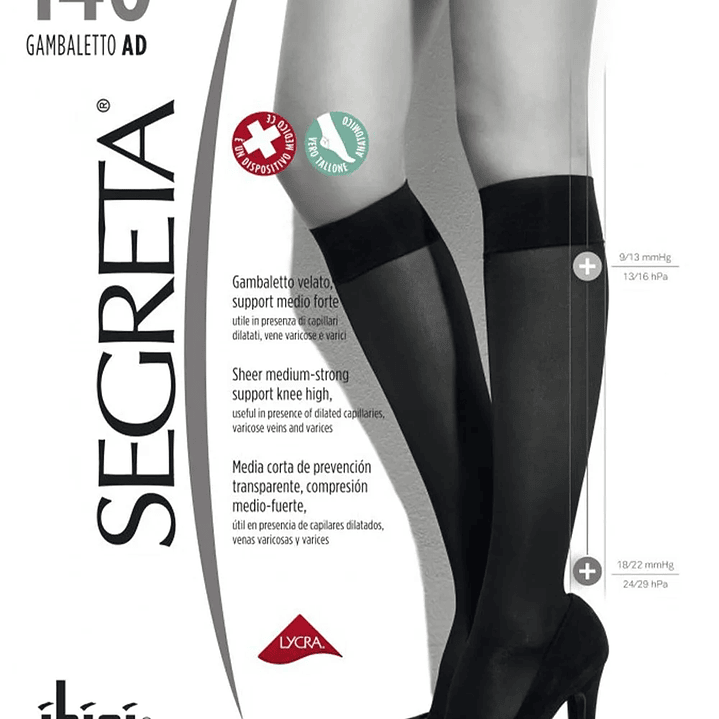 Gambaleto IBICI Segreta 140 (18-22 mmHg)  3
