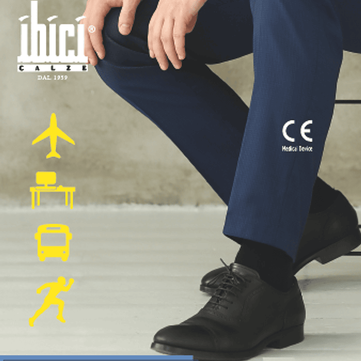 Calcetín de Compresión Hombre 20-30 mmHg Repomen Strong Support  1