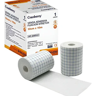 Venda Adhesiva Fijacion Stretch 10cm x 10mt unidad