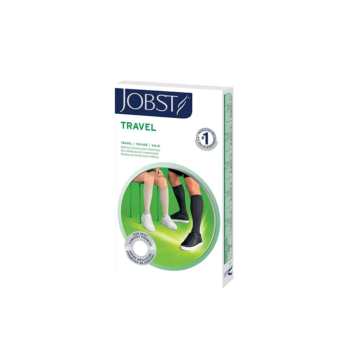 Calcetin Compresivo para Viaje JOBST TRAVELSOCKS 15-20 mmHg Azul 1