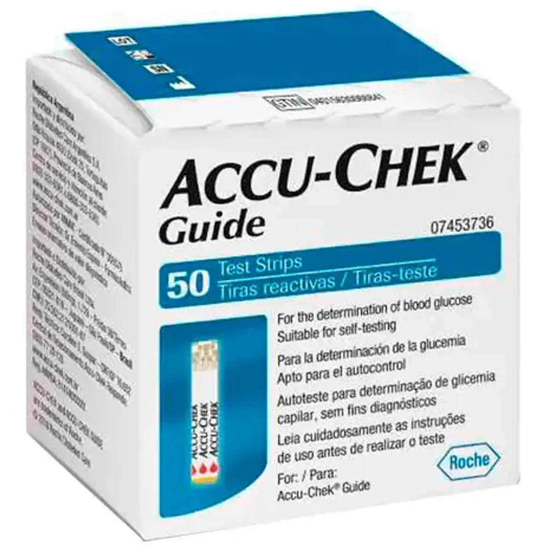 Cintas Accu-Check Guide 50 un.  1