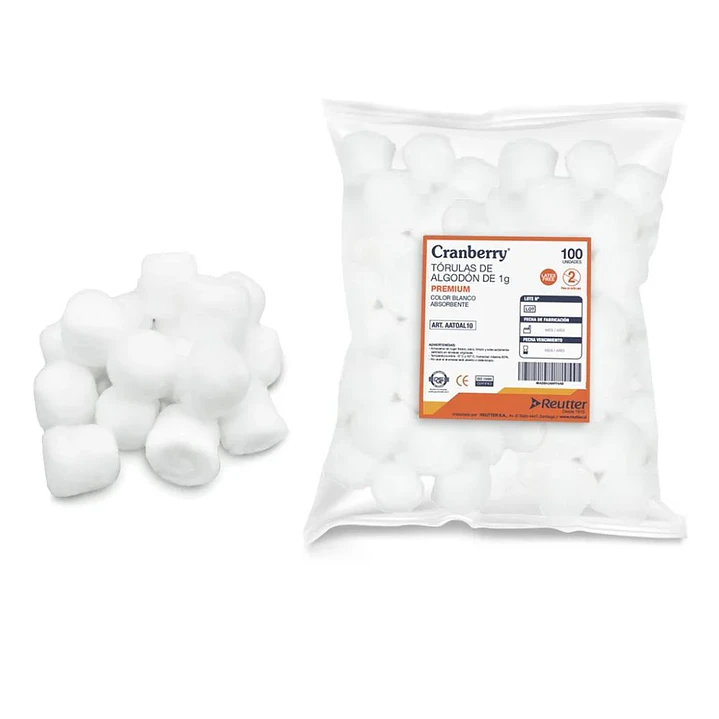 Torula Algodón Bolsa 100 unidades  1