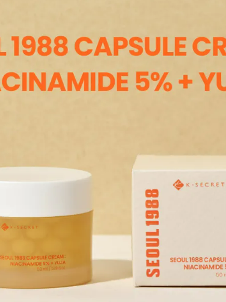 KSECRET - SEOUL 1988 Capsule Cream : Niacinamide 5% + Yuja 3