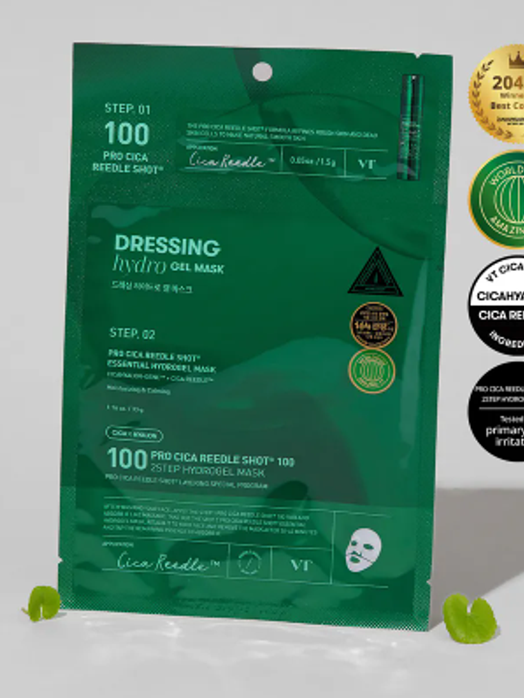 VT - Pro Cica Reedle Shot 100 2Step Hydrogel Mascarilla 1