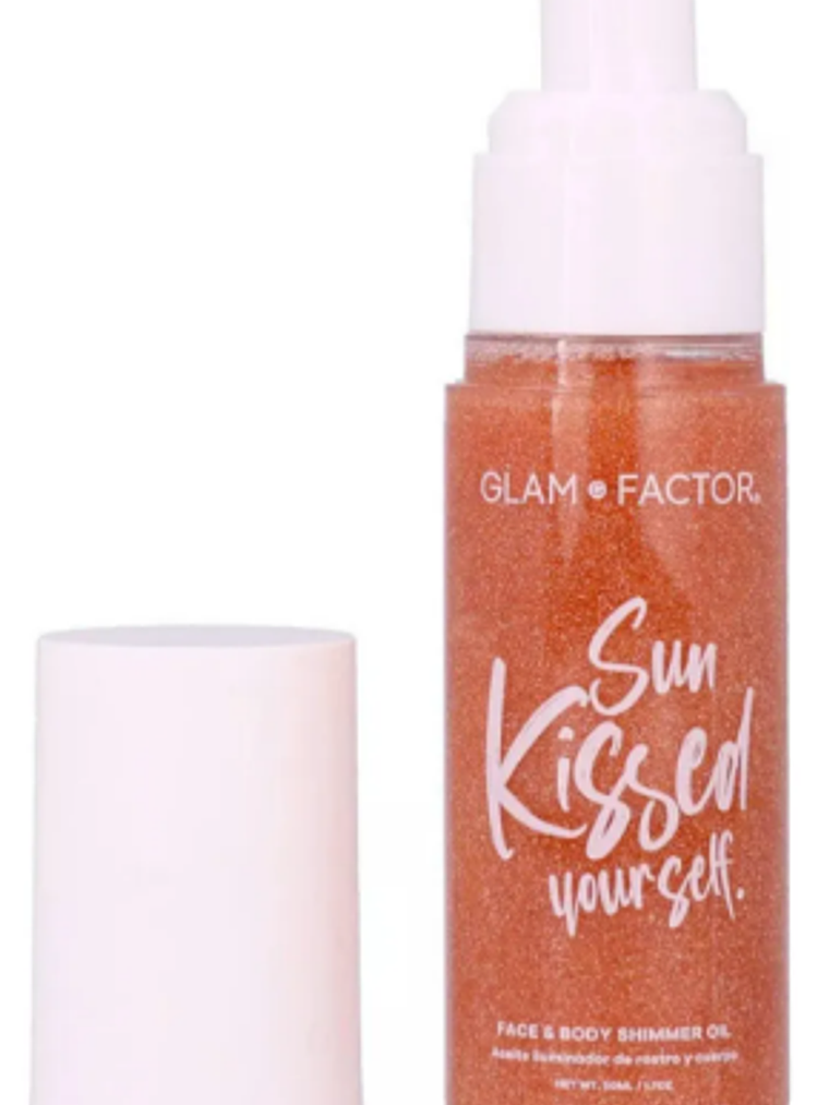 Aceite Iluminador De Rostro Coral  -Glam factor 1