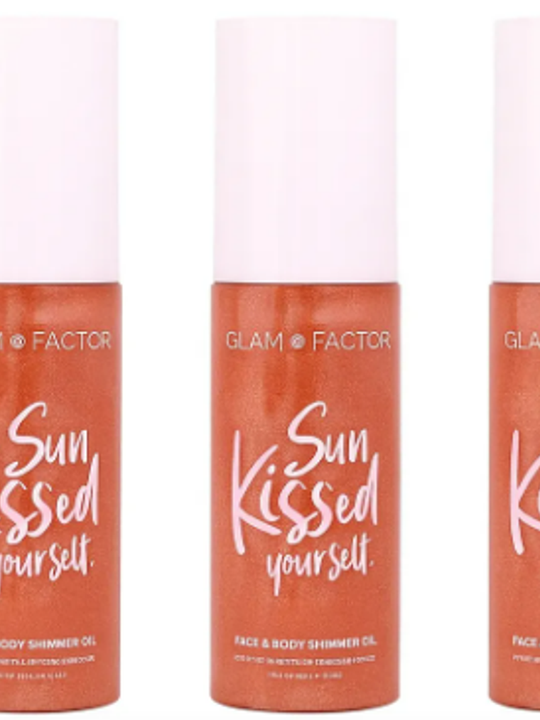 Aceite Iluminador De Rostro Coral  -Glam factor 2