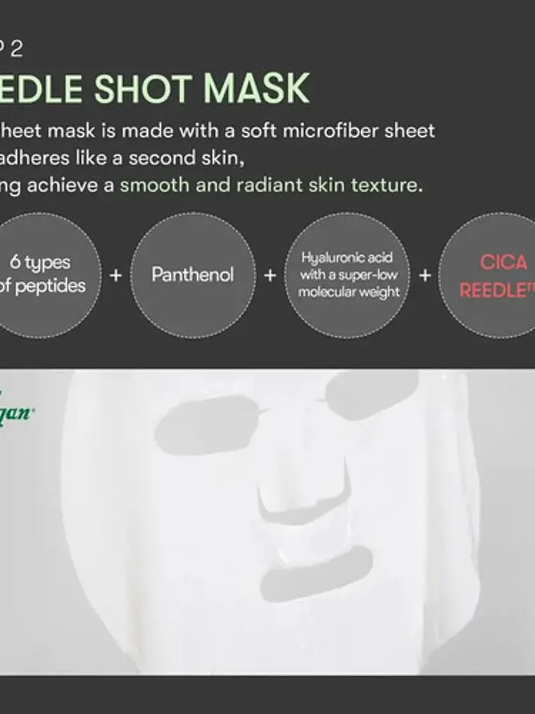 Vt - Reedle Shot All In One 3 Step Mask Todo Tipo De Piel Noche 5