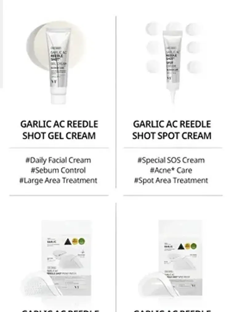 Set Vt Cosmetics Garlic Ac 1