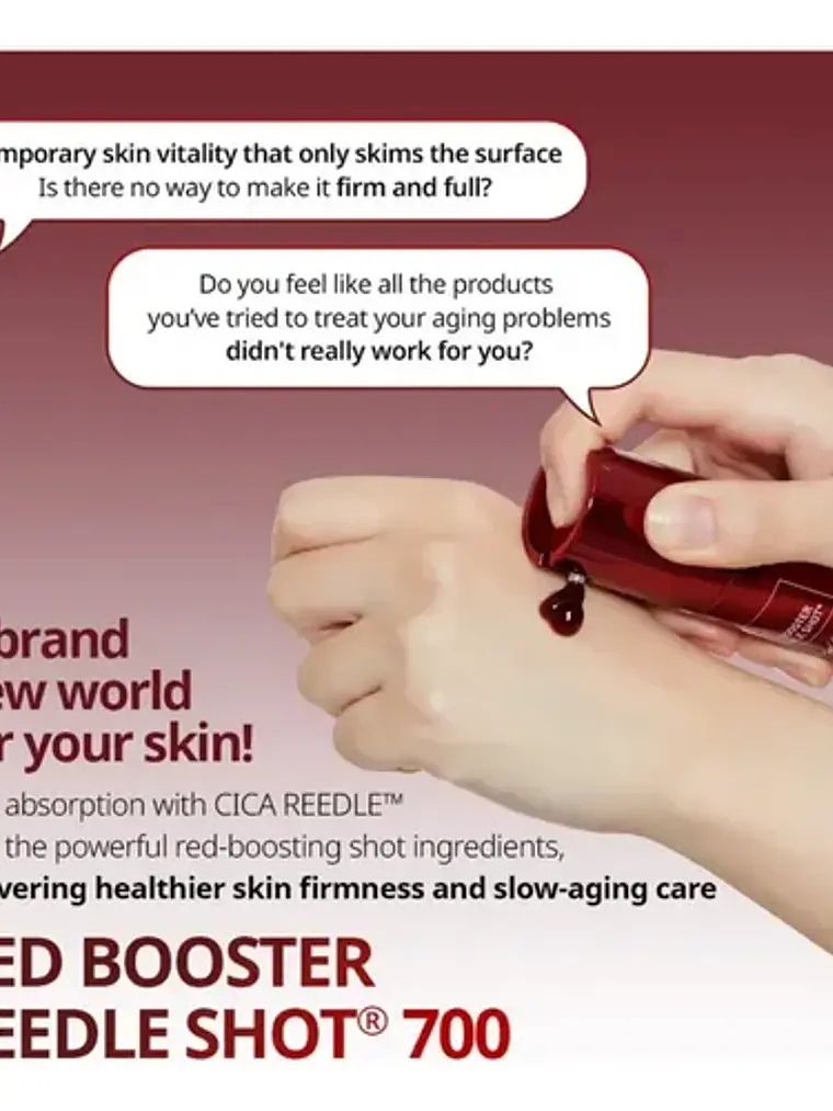 Vt Cosmetics Sérum Red Booster Reedle Shot 100 50ml 4