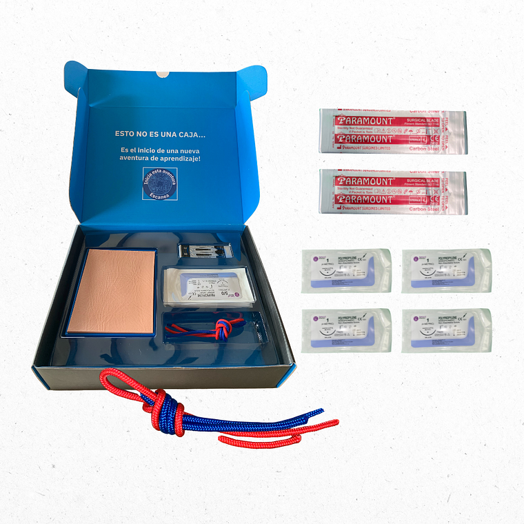 Simulador de suturas 14x11 cm OPCION 4 1